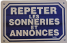 Répétez sonnerie