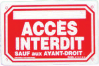 Perso - Accès interdit